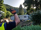 Campingwagen-Mikado Teil I (Foto: THW/Lena Brückle, OV Solingen)