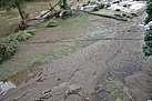 Überflutete Gebiete… (Foto: THW/Anne Mugalla, OV Solingen)